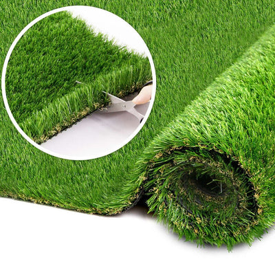 Primeturf Synthetic Artificial Grass Fake 10SQM Turf Plastic Plant Lawn 20mm Payday Deals