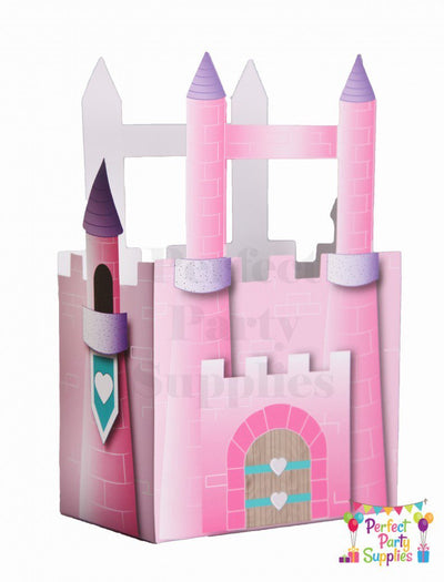 Princess Castle Treat Box 4 Pack