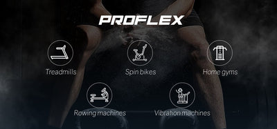 PROFLEX 25kg Adjustable Dumbbell Weights Dumbbells Home Gym Fitness Payday Deals