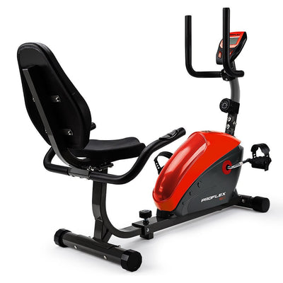 Proflex Magnetic Recumbent Exercise Bike Fitness Cycle Trainer with LCD Display Payday Deals