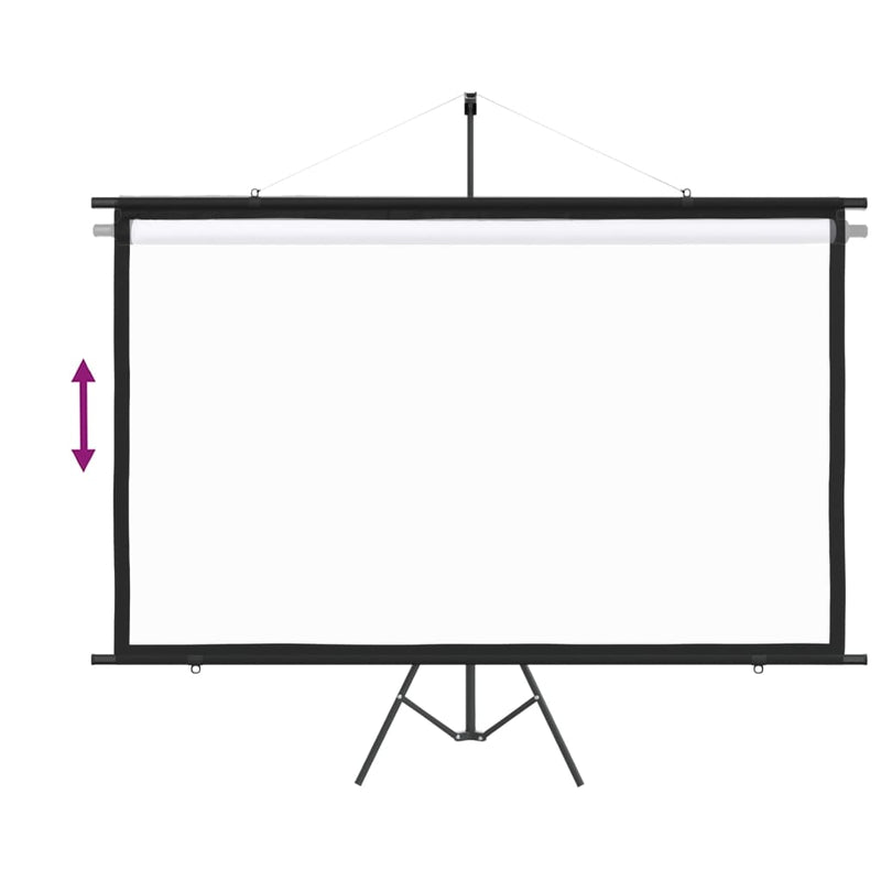 Projection Screen with Tripod 100" 16:9 Payday Deals