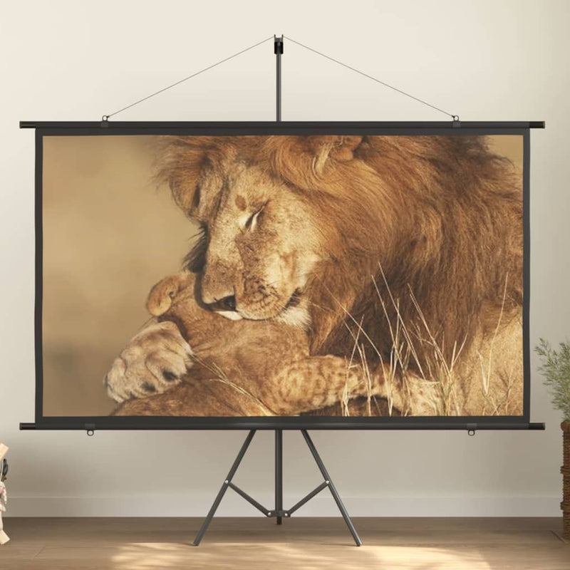 Projection Screen with Tripod 90" 16:9 Payday Deals