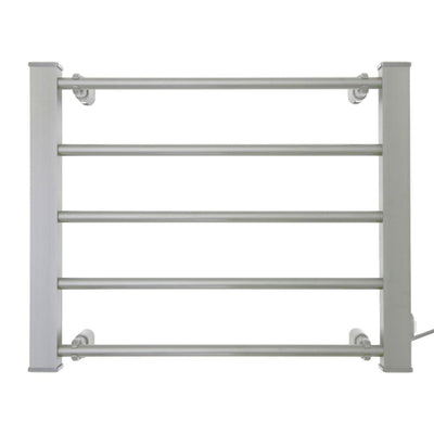 Pronti Heated Towel Rack Electric Bathroom Towel Rails Warmer Ev-90- Silver Payday Deals