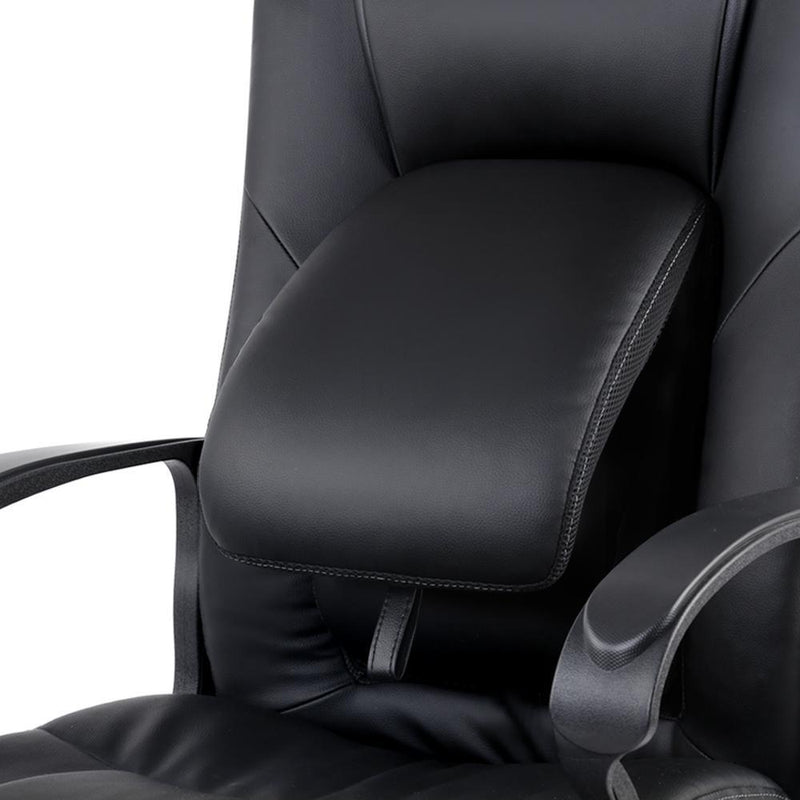 PU Leather Office Chair - Black