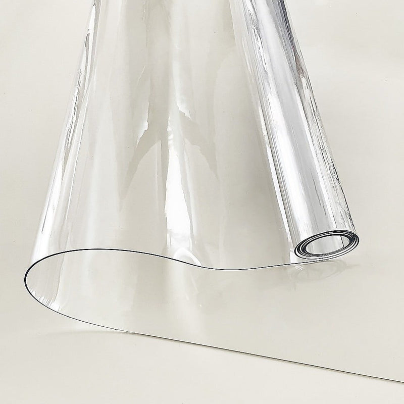 PVC Tablecloth Protector 107X213.4CM Clear Plastic Table Cloth Cover Transparent Payday Deals