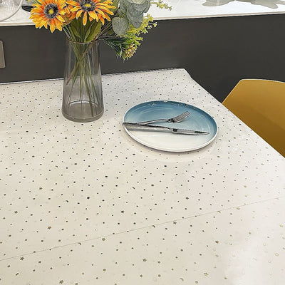 PVC Tablecloth Protector 107X213.4CM Clear Plastic Table Cloth Cover Transparent Payday Deals