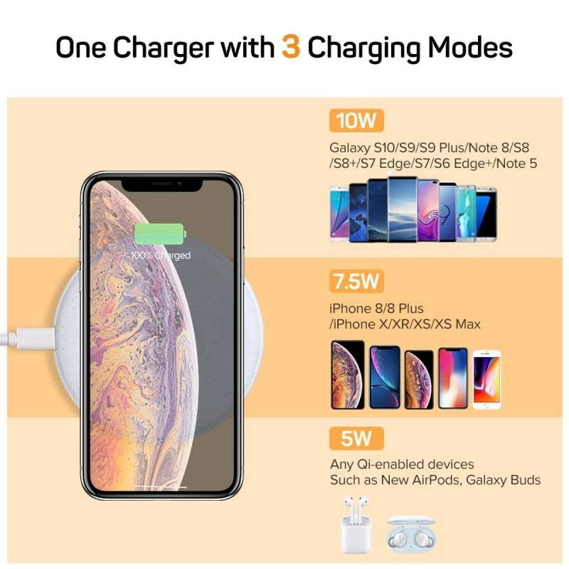 QI Wireless charger White 60112