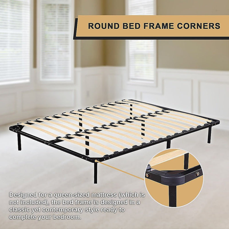 Queen Metal Bed Frame - Bedroom Furniture Payday Deals