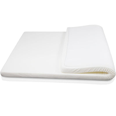  Queen Size 7cm Thick Memory Foam Mattress Topper - White