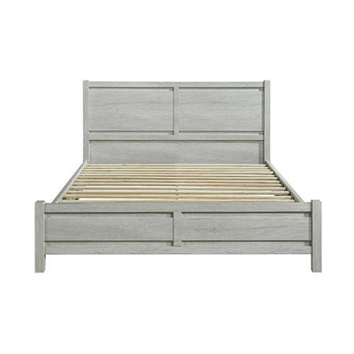 Queen Size Bed Frame Natural Wood like MDF in Oak Colour Payday Deals