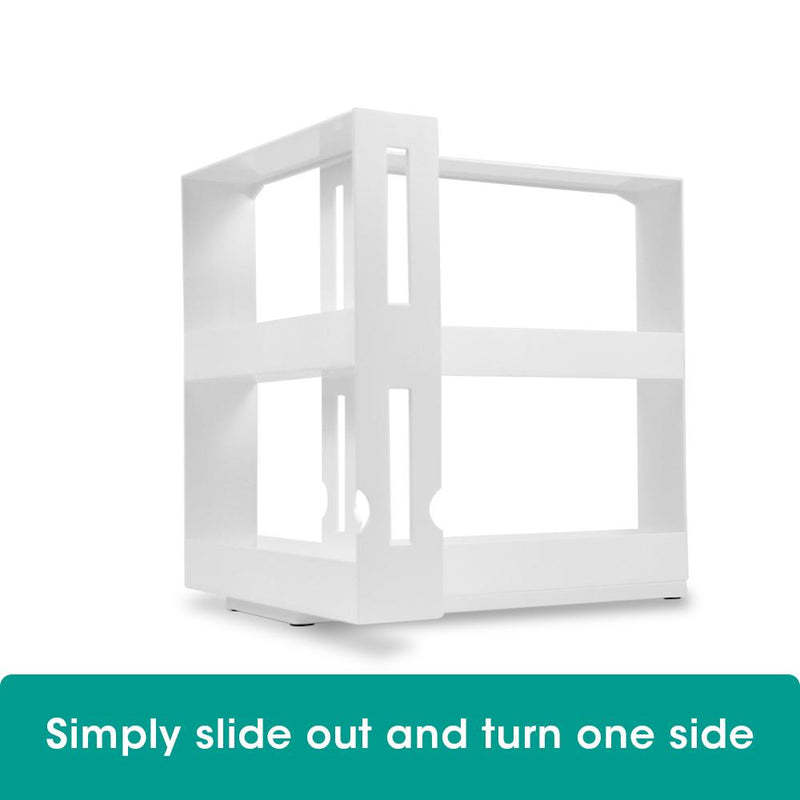 Rack Storage Slide Cabinet Organiser Pantry Kitchen Shelf Spice Jars Can Holder Payday Deals