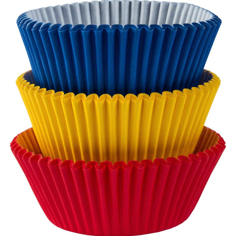 Rainbow Cupcake Cases Baking Cups 75 Pack Payday Deals