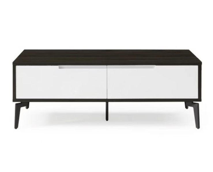RAQUEL Signature Coffee Table Two Drawers/MDF/Steel Legs Payday Deals