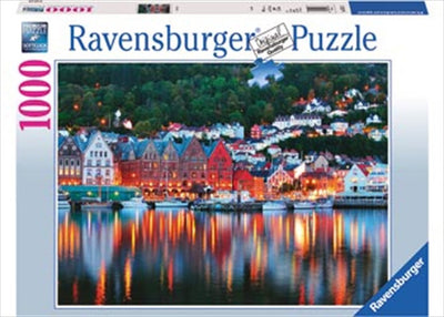Ravensburger - Bergen Norwegian Puzzle 1000pc