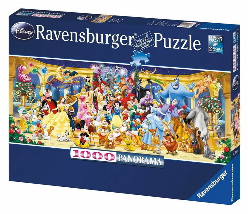 Ravensburger - Disney Characters Panorama Puzzle - 1000 Pieces Payday Deals