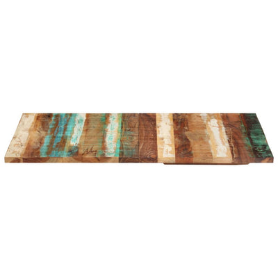 Rectangular Table Top 60x120 cm 25-27 mm Solid Wood Reclaimed Payday Deals