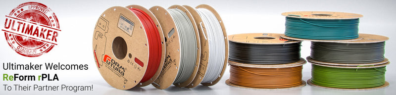 Recycled PLA filament ReForm - rPLA 1.75mm 1000 gram OFF-BLACK 3D Printer Filament Payday Deals