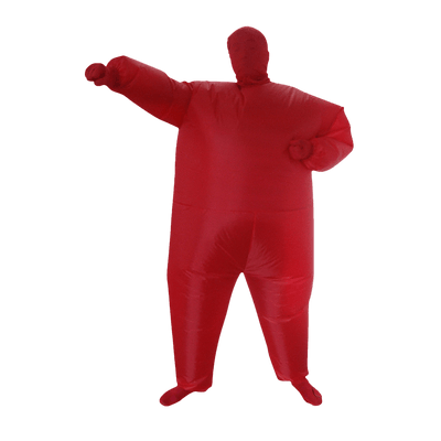 Red Alert Inflatable Costume Fancy Dress Suit Fan Operated Payday Deals