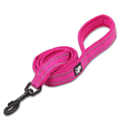 Reflective Pet Leash 2 meters Pink L Payday Deals