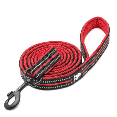 Reflective Pet Leash 2 meters Red M Payday Deals