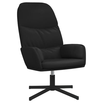 Relaxing Chair Black Faux Leather Payday Deals