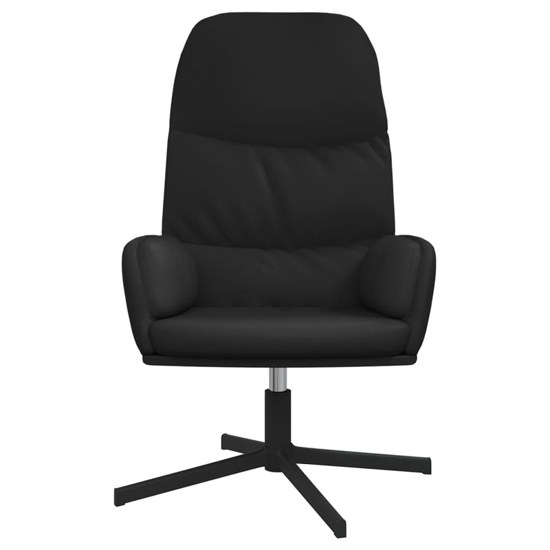 Relaxing Chair Black Faux Leather Payday Deals