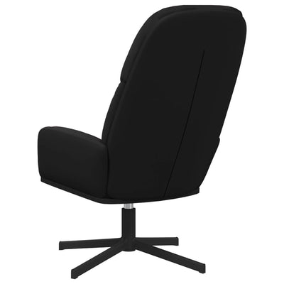 Relaxing Chair Black Faux Leather Payday Deals