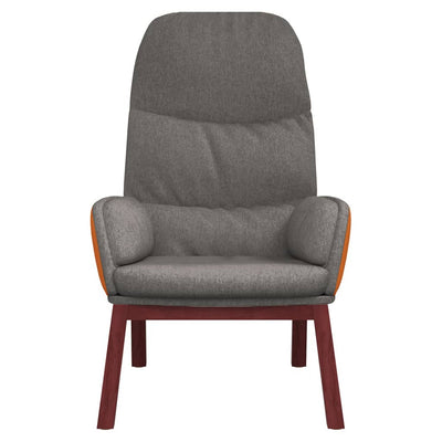 Relaxing Chair Light Grey Fabric Payday Deals