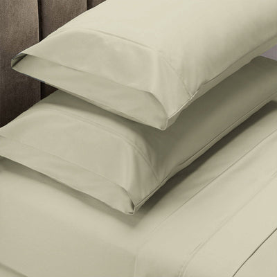 Renee Taylor 1500 Thread count Cotton Blend Sheet sets King Ivory