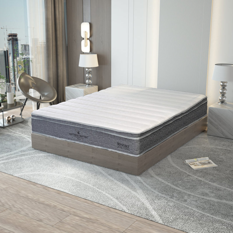 Resort Queen Mattress 7 Zone Pocket Spring Payday Deals