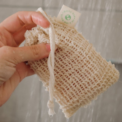 Reusable Exfoliating Sisal Soap Saver