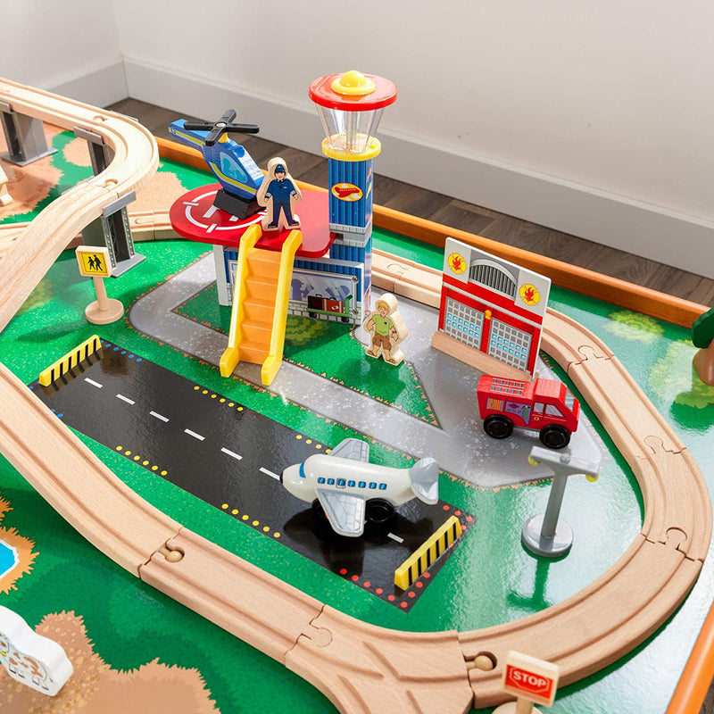 Ride Around Train Set and Table for kids Payday Deals