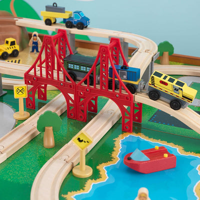 Ride Around Train Set and Table for kids Payday Deals