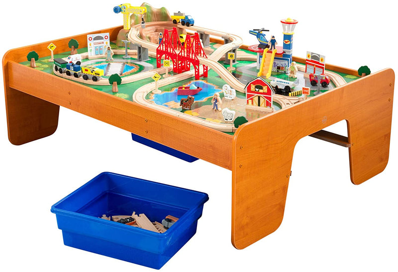 Ride Around Train Set and Table for kids Payday Deals