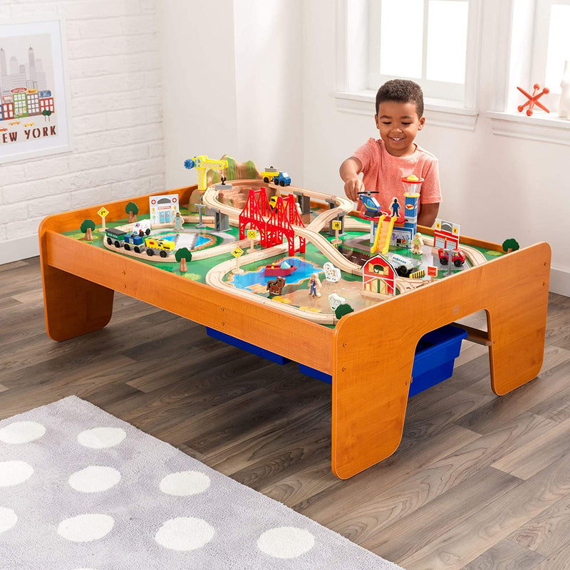 Ride Around Train Set and Table for kids Payday Deals