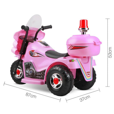 Rigo Kids Ride On Motorbike Motorcycle Car Pink