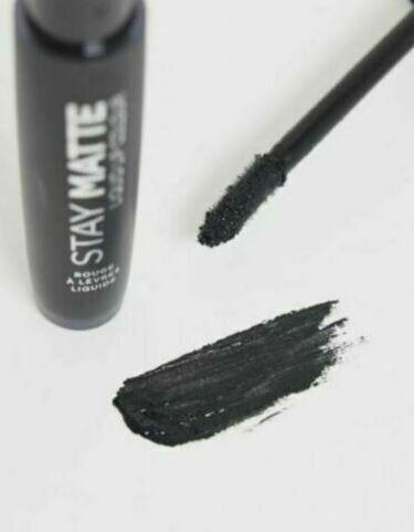 Rimmel London 5.5Ml Stay Matte Liquid Lip Colour 840 Pitch Black (Non Carded) Payday Deals