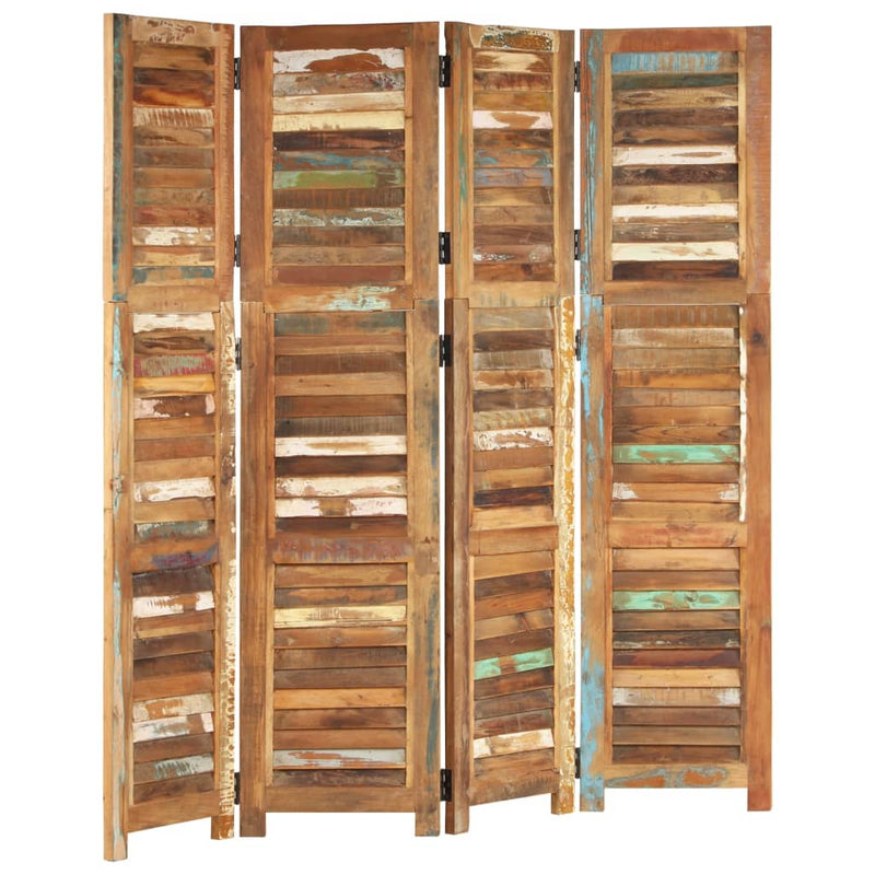 Room Divider 168 cm Solid Wood Reclaimed Payday Deals