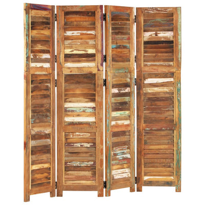 Room Divider 168 cm Solid Wood Reclaimed Payday Deals