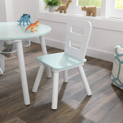 Round Table and 2 Chair Set for children (Mint) Payday Deals