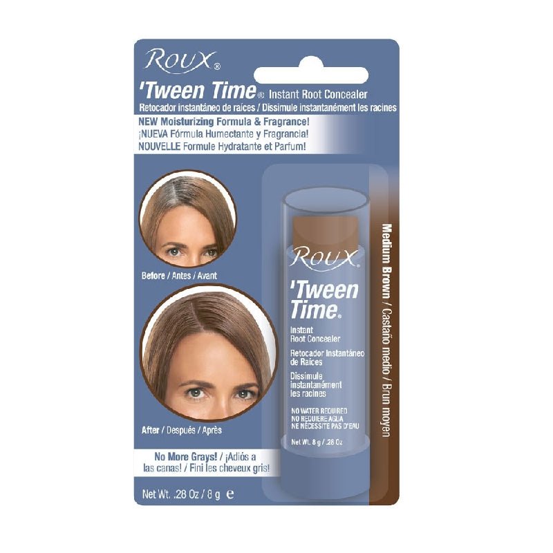 Roux Tween Time Instant Root Concealer Medium Brown 8g Hair Colour Payday Deals