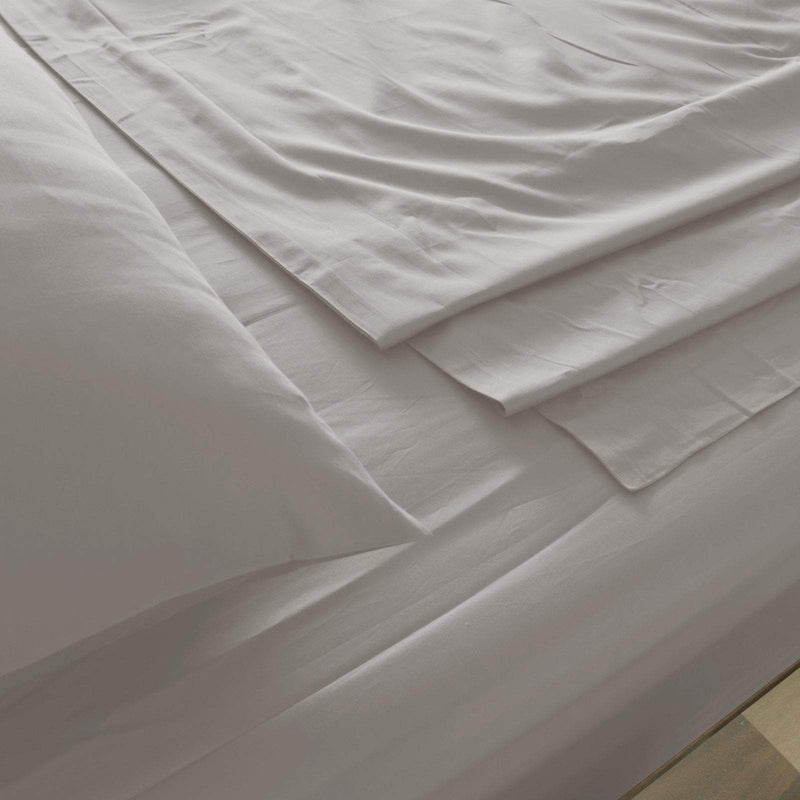 Royal Comfort 1000 Thread Count Bamboo Cotton Sheet and Quilt Cover Complete Set King Dove Payday Deals