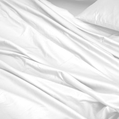 Royal Comfort 1000 Thread Count Bamboo Cotton Sheet and Quilt Cover Complete Set King White Payday Deals