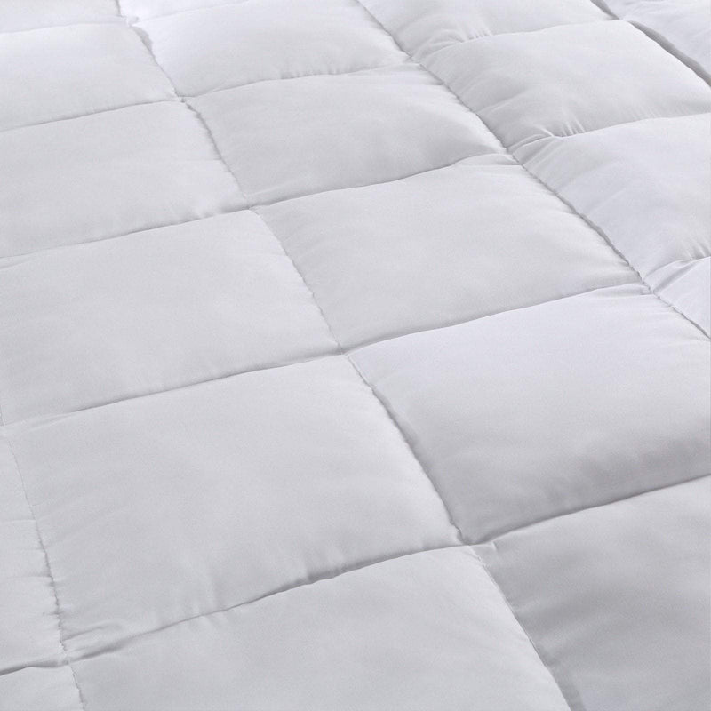 Royal Comfort 1000GSM Luxury Bamboo Fabric Gusset Mattress Pad Topper Cover King White Payday Deals