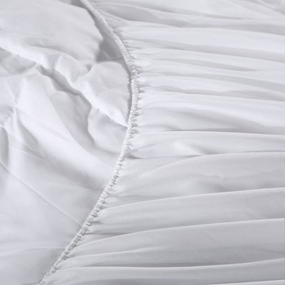 Royal Comfort 1000GSM Luxury Bamboo Fabric Gusset Mattress Pad Topper Cover - Queen - White Payday Deals