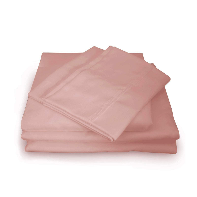 Royal Comfort 1000TC Hotel Grade Bamboo Cotton Sheets Pillowcases Set Ultrasoft King Blush Payday Deals