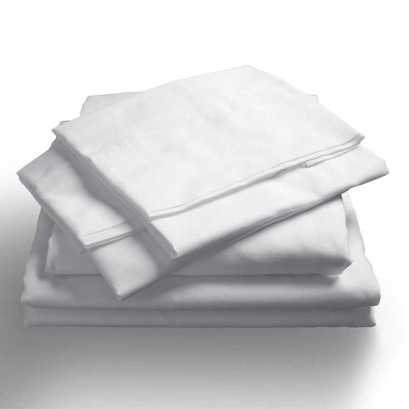 Royal Comfort 1000TC Hotel Grade Bamboo Cotton Sheets Pillowcases Set Ultrasoft King White Payday Deals