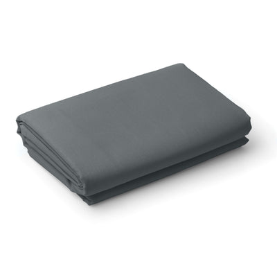 Royal Comfort 1200 Thread Count Fitted Sheet Cotton Blend Ultra Soft Bedding - Queen - Dark Grey