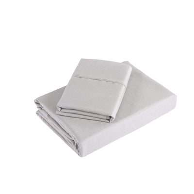 Royal Comfort 1200 Thread Count Sheet Set 4 Piece Ultra Soft Satin Weave Finish King Silver Payday Deals