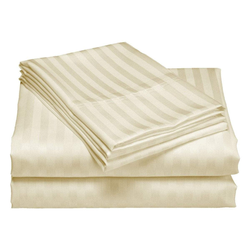 Royal Comfort 1200TC Quilt Cover Set Damask Cotton Blend Luxury Sateen Bedding Queen Pebble Payday Deals